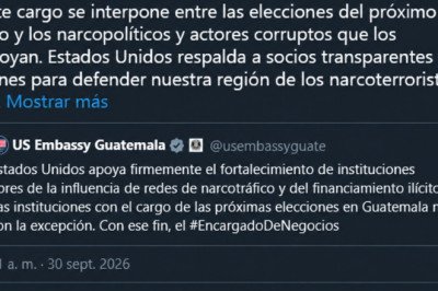 EE. UU. destaca importancia de una elección transparente del próximo contralor general de Cuentas