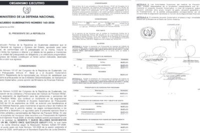 Defensa amplía en más de Q69 millones el presupuesto del IPM para cubrir pagos y aguinaldo