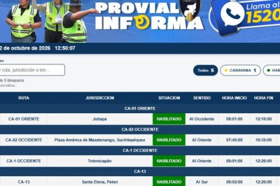 Provial reporta finalización de cuatro movilizaciones y mantiene seguimiento a caravana de Codeca en Jalapa